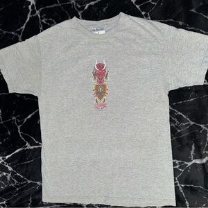 Men’s size medium Birdhouse t shirt Tony hark skateboards demon monster tee rare